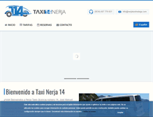 Tablet Screenshot of nerjataxismalaga.com